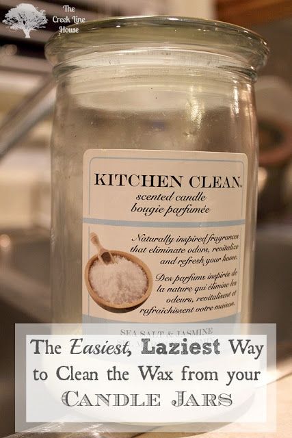 The Creek Line House: The Easiest, Laziest Way to Clean Wax From Your Candle Jars Homemade Essentials, Cleaning Stuff, Homemade Cleaners, Remove Wax, Candles Diy, Cleaning Tricks, Candle Jar, Diy Cleaners, Cleaners Homemade