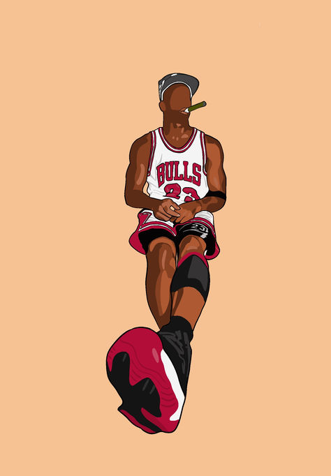 THE GOAT A piece of digital art of Michael Jordan celebrating one of six of his NBA championships. Shop this Chicago Bulls Michael Jordan print on hundreds of products Michael Jordan Dibujo, Michael Jordan Cartoon, Jordan Celebrating, Michael Jordan Art, Nba Artwork, Michael Jordan Photos, Slam Dunk Anime, The Greatest Of All Time, Rick And Morty Poster