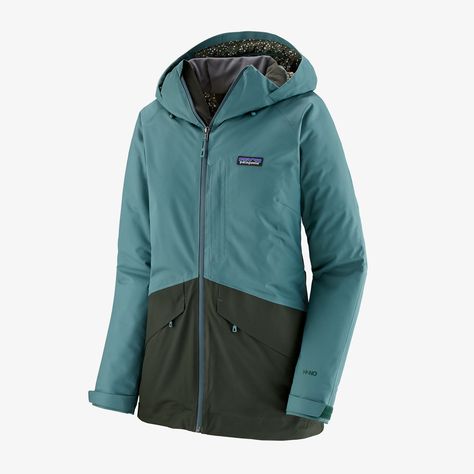 Patagonia Winter Coat, Patagonia Winter Jacket, Rad Color, Womens Ski Outfits, Women Ski Jacket, Snowboarding Outfit, Skiing Outfit, Patagonia Jacket, Snowboard Jacket