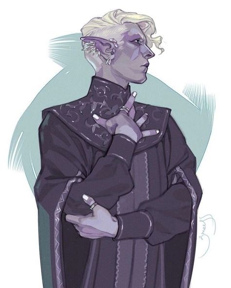 Critical Role Art, Essek Thelyss, Mighty Nein, Critical Role Fan Art, Dark Elf, Character Ideas, Critical Role, Fantasy Inspiration, Dnd Characters