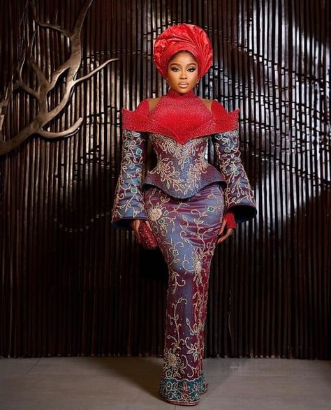 Beautiful Pictures of Owambe Styles for Ladies Veekee James Styles, Veekee James, Victoria James, Owambe Styles, African Gowns, Nigerian Fashion Designers, African Luxury, Damask Dress, Ankara Skirt And Blouse