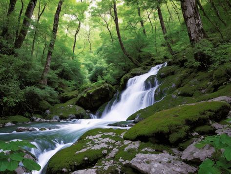 Discover Albania's Natural Beauty: Theth National Park Waterfall Inspiring Landscapes, Albania, Awe Inspiring, National Park, Natural Beauty, National Parks, Beauty, Nature