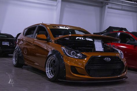 Hyundai Accent Tuning, Accent Car, Accent Hatchback, Korean Cars, Hyundai Car, Tuning Cars, Hyundai Veloster, Hot Hatch, Front Grill