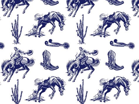 BuckarooBaby Bronco Pattern by Amit Botre - Spin Design on Dribbble Bucking Bronco Tattoo, Bronco Tattoo, Bucking Bronco, Wild West, Rodeo, Creative Professional, Global Community, Spinning, Moose Art