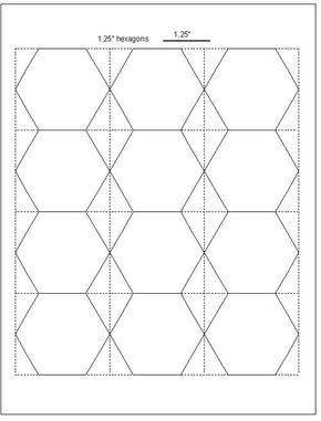 Hexagon Templates for English paper Piecing Hexagon Quilt Pattern Free Templates, English Paper Piecing Patterns Free Printables Templates, English Paper Piecing Patterns Free, English Paper Piecing Templates, Paper Piecing Templates, Hexie Patterns, Free Paper Piecing Patterns, Hexagon Quilt Pattern, English Paper Piecing Quilts