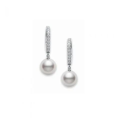 Mikimoto - BC Clark Mikimoto Pearl Earrings, Mikimoto Earrings, Simple Pearl Earrings, Akoya Pearl Earrings, Cultured Pearl Bracelet, Pearl Statement Necklace, Mikimoto Pearls, Pearl And Diamond Earrings, Princess Grace