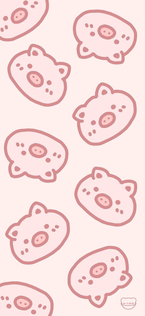 Cute Pig Wallpaper Iphone, Piggy Wallpaper, Pig Wallpaper, $b Wallpaper, Cute Piglets, Kawaii Pig, Cute Tumblr Wallpaper, Cute Pastel Wallpaper, Tablet Wallpaper