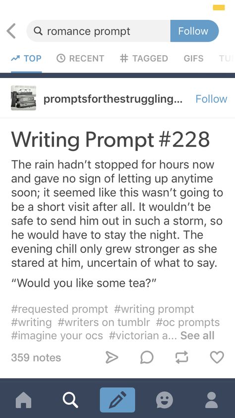 Romantic Prompt Romantic Fantasy Story Prompts, Fluffy Romance Prompts, Story Starters Romance, Romance Story Starters, Romantic Story Prompts, Romantic Writing Prompts Scene, Book Prompts Romantic, Slow Burn Romance Prompts, Romantic Prompts