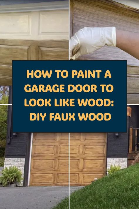 Are you looking to enhance your home’s curb appeal without breaking the bank? Learning how to paint a garage door to look like wood might be the perfect solution. This comprehensive guide will walk you through the process, providing expert tips and tricks to achieve a stunning faux wood finish on your garage door. Introduction Wooden garage […] Staining Garage Doors To Look Like Wood, Paint Garage Door To Look Like Wood, Painted Garage Door, Faux Wood Garage Door, Garage Door Paint, Faux Wood Finish, Garage Door Types, Wood Garage Doors, Garage Door Makeover