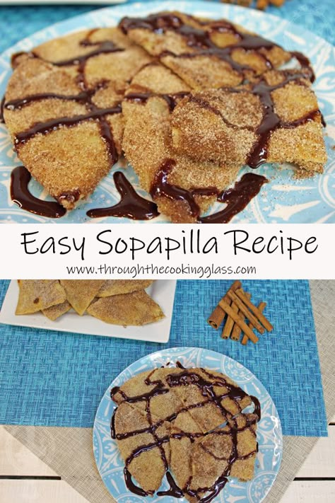 Easy Sopapilla Recipe Sopapias Recipe, Easy Sopapilla Recipe, Soapapilla Recipe, Tortilla Dessert, Sopapilla Recipe, Beignet Recipe, Flour Tortilla, Easy To Make Desserts, Easy Cinnamon