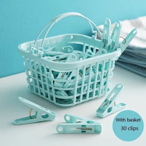 Windproof Clothes Drying Clips Clothes Drying Small Clips - Temu Clothes Clips, Clothes Pegs, Quilted Clothes, Plastic Clothes, Clothes Drying, Basket Quilt, Plastic Hangers, Clothes Basket, Washing Line