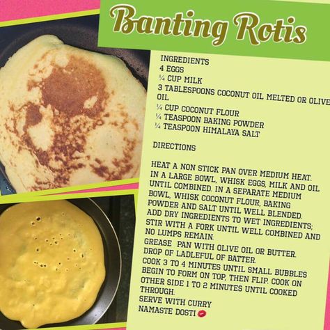 Banting Roti Banting Bread, Banting Diet, Keto Egg Fast, Banting Recipes, Bread Alternatives, Egg Fast, Canned Meat, Lchf Recipes, Low Carb Bread