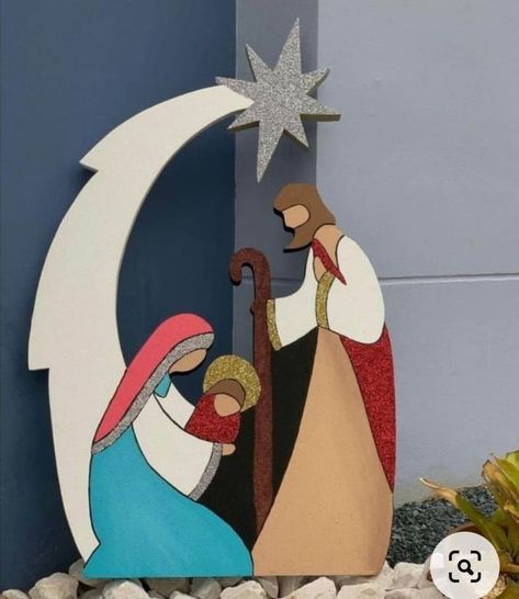 Christmas Board Decoration, Poster Natal, Jesus Decor, Church Christmas Decorations, Christmas Stage, Ideas Navideñas, Christmas Homemade, Christmas Homescreen, Christmas Yard Art