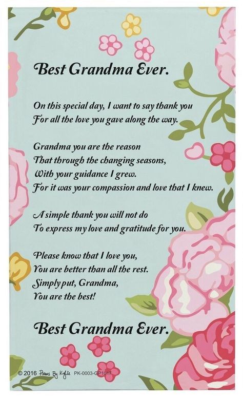 Nana Poems, Happy Birthday Grandma Quotes, Grandmother Poem, Birthday Wishes For Grandma, Grandma Poem, Mimi Gifts, Nana Quotes, Quotes Bff, Sister Love Quotes