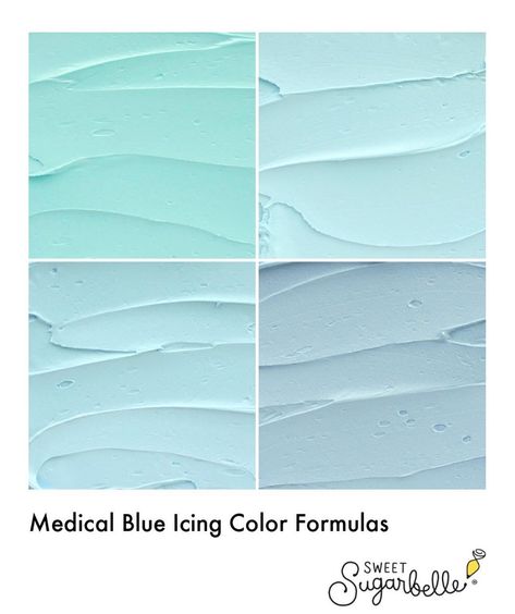 Callye Alvarado on Instagram: “If you didn’t catch my late night color post, be sure to check it out! If you’ve got your own favorite combo, drop it in the comments! Link…” Frosting Color Chart, Icing Color Chart, Medical Cookies, Nurse Cookies, Sweet Sugarbelle, Blue Frosting, Blue Icing, Frosting Colors, Cookie Cake Pie