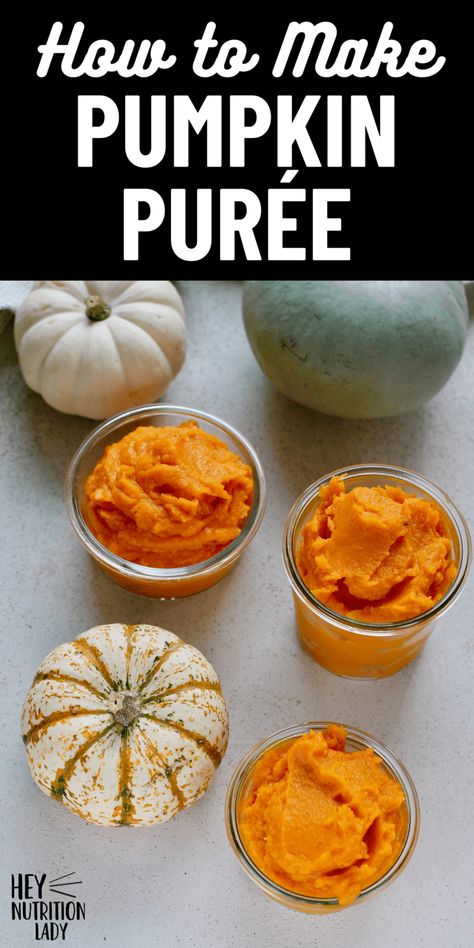 Making Pumpkin Puree, Paleo Pumpkin Recipes, Make Pumpkin Puree, Pumpkin Recipes Dinner, Canned Pumpkin Recipes, Pumpkin Puree Recipes, Pumpkin Recipes Easy, Homemade Pumpkin Puree, Paleo Pumpkin