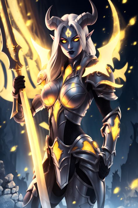 Lightforged draenei  #fantasy #warcraft #wow #worldofwarcraft #draenei #lightforged_draenei Lightforged Draenei Female, Wow Draenei Female, Wow Paladin, Lightforged Draenei, Warcraft Draenei, Draenei Female, Draenei Paladin, World Of Warcraft Draenei, Wow Draenei