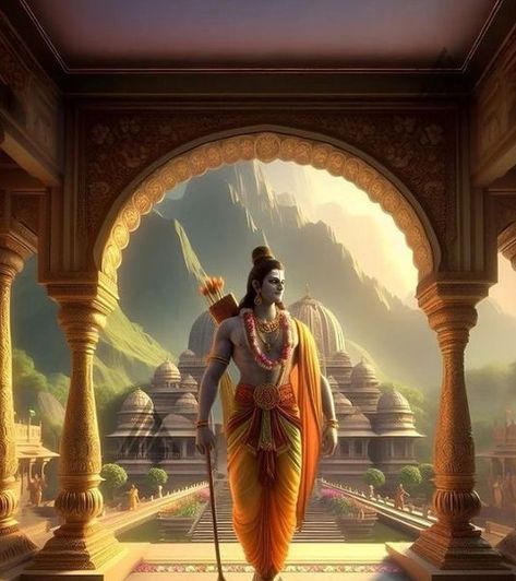 Lord Sri Rama Hd Images, Ram Animated, Jai Shri Ram Photo, Ram Hd Wallpaper, Ram Mandir Images Hd, Vasudev Krishna, Ram Images Hd, Ram Sita Image, Holi Painting