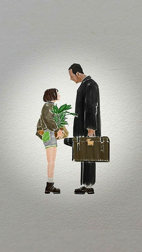 Leon Matilda Wallpaper, Leon The Professional Wallpaper, Matilda And Leon Art, Leon And Matilda, Matilda Wallpaper, Matilda Art, Leon Wallpaper, Leon Matilda, The Professional Movie