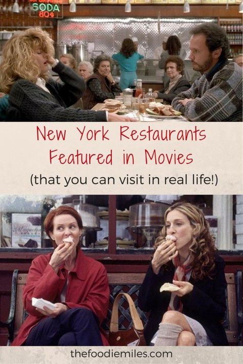 New York restaurants featured in your favorite movies and TV shows that you can visit in real life! Click on pin to see all the locations! New York Restaurants, Restaurants In Nyc, New York Bride, New York City Vacation, Voyage New York, Cool Restaurant, Go To New York, Restaurant New York, New York City Travel