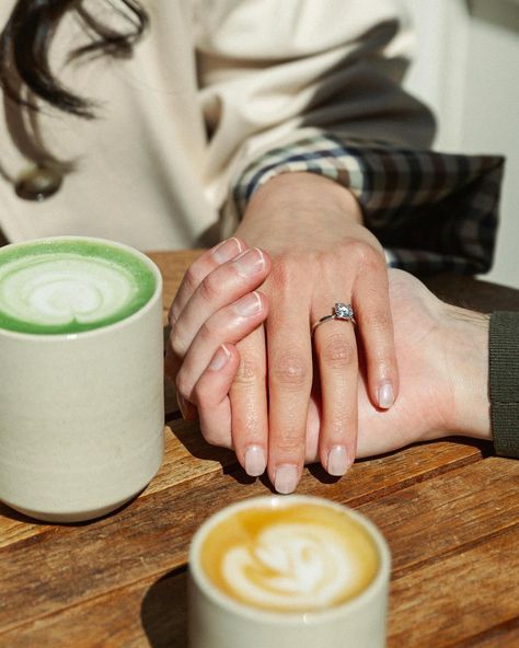 Dani and Charles’s engagement photos on a sunny spring day at a quaint coffee shop in NYC’s charming West Village ☕️🏙️💍 Dani and Charles, together for seven years (with five being long distance), got engaged last December in California. Despite Charles falling ill and having to postpone his proposal plans, the moment still took Dani by surprise. They now look back on the experience with fondness and humor. They laugh about Charles’ nervous behavior leading up to the proposal: his insistence ... Proposal Planning, The Proposal, Got Engaged, Nyc Shopping, West Village, Spring Day, Long Distance, Engagement Photos, Sunnies