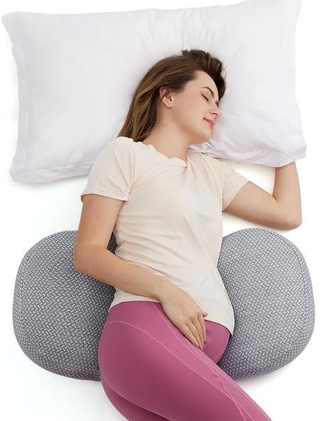 Amazon.com : Momcozy Portable Pregnancy Pillow for Sleeping, W Shaped Maternity Pillow for Side Sleeper, Support for Back, Belly, HIPS for Pregnant Women, Adjustable Travel Wedge Pillow, Grey : Baby Pregnant Sleep, Maternity Pillow, Side Sleeping, Pregnancy Must Haves, Pregnancy Essentials, Nursing Pillows, Wedge Pillow, Side Sleeper Pillow, Growing Belly