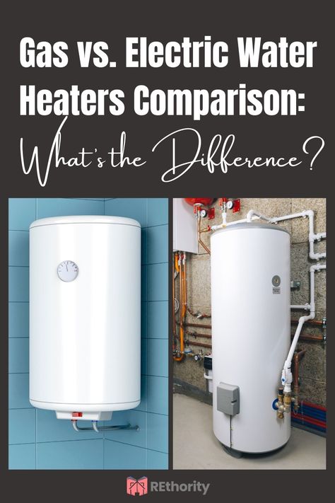 When considering the most important feature for efficient and convenient hot water in your home, the choice between a gas and an electric water heater can be daunting. With a gas water heater, you'll have the advantage of lower operation costs, but with an electric water heater, you won't have to worry about potentially hazardous gas emissions. In this post, we'll compare the pros and cons of gas versus electric water heaters to help you decide which option is right for you. Gas Water Heater, Water Heaters, Hydro Electric, Electric Water Heater, Renewable Sources Of Energy, Diy And Home Improvement, Water Usage, Gas And Electric, Under Sink