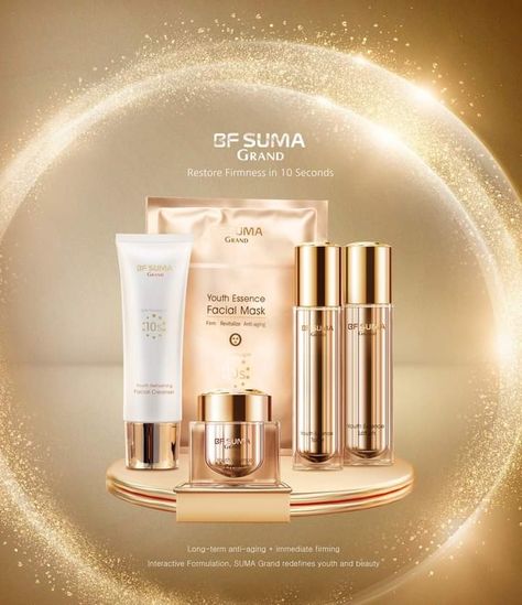 Introducing our new high-end luxurious skincare line, BF SUMA GRAND. You'll be amazed at how your skin will reactivate its youth look, renew its natural cycle and immerse itself in perfection. An ageless awakening with BF SUMA GRAND. #skincare #skin #skincareroutine #skincareluxury #skinhealth #health #healthylifestyle +255756292894 Skincare Catalog Design, High End Skincare, Remedies For Skin, Catalog Design Layout, Luxurious Skincare, Home Remedies For Skin, Skin Burns, Skincare Packaging, Premium Skincare