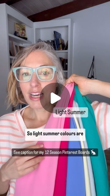 Megan Haynes | ColorBook on Instagram: "🌸 Re-sharing for new followers diving into color analysis! 🌸  Learn more about the three SUMMER color palettes:  ✨ Soft Summer: Think powdery, dusty, smoky hues—like a beach towel left in the sun all day. ☁️🏖️   ✨ Cool Summer: Classic summer vibes—water, the moon, and Monet paintings. 🌊🌙🎨   ✨ Light Summer: Fresh and lively—imagine the Caribbean or a cottage in Maine with hydrangeas. 🏝️🏡🌸  For more dreamy visuals, check out my 12 Season Pinterest boards:  🔗 pinterest.com/shopcolorbook/_saved/  Any questions? Drop a comment below or DM, and I’ll do my best to respond!" Light Summer Soft Classic, Summer Light Color Palette, Light Summer Neutrals, Light Summer Color Analysis, House Of Color Summer, Soft Summer Outfits Color Palettes, Cool Summer Type, Classic Summer Palette, Summer Colour Analysis