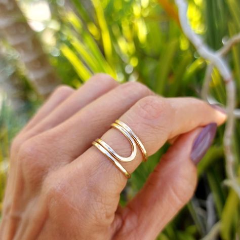 Finger Ring For Women, Finger Splint, Index Finger Ring, Index Finger Rings, Middle Finger Ring, Clean Sterling Silver, Friendship Rings, Fun Jewelry, Index Finger