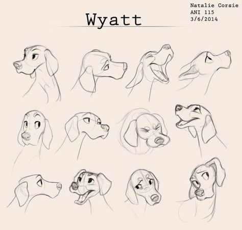 Big Dog Drawing, Cartoon Dogs Character Design, Dog Character Design, Drawings Of Dogs, How To Draw Dogs, Cartoon Dog Drawing, Dog Design Art, Dog Character, Dog Expressions