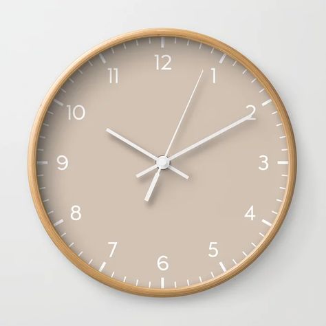 Buy Minimal Learning Clock // 24 Wall Clock by OneStopShop. Worldwide shipping available at Society6.com. Just one of millions of high quality products available. Minimal Clock, Learning Clock, Nursery Clock, Bedroom Wall Clock, Clock Wall, Clock Wall Decor, Decorative Wall, Wall Clocks, Hand Coloring