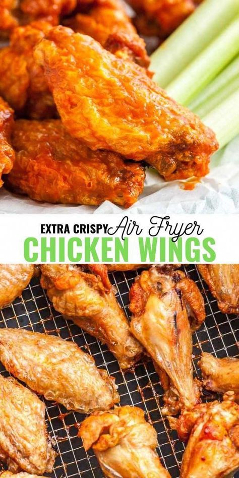 Cooking Wings In Air Fryer, Air Fry Oven Chicken Wings, Chicken Wings Air Fryer Recipes Bone In, Air Frying Chicken Wings, Air Fried Buffalo Wings, Ninja Air Fryer Chicken Wings, Chicken Wingettes Recipe Air Fryer, Air Fryer Chicken Wingettes, Chicken Wingettes In Air Fryer