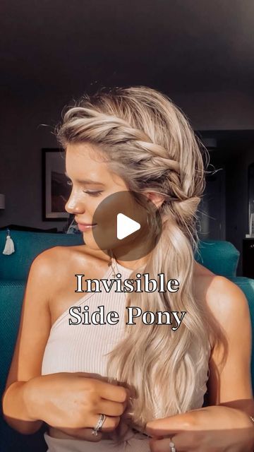 260K likes, 906 comments - justclassicallycassidy on August 6, 2021: "Quick invisible side pony that can be done in a pinch! All you need is 1 elastic and 1 Bobby pin! • • • #ponytailtutorial #sidepon...". Cassidy Montalvo, Boho Hair Tutorial, Side Pony, Ponytail Tutorial, Boho Hairstyle, Side Ponytail, Hair Tutorials Easy, Bobby Pin, Quick Hairstyles