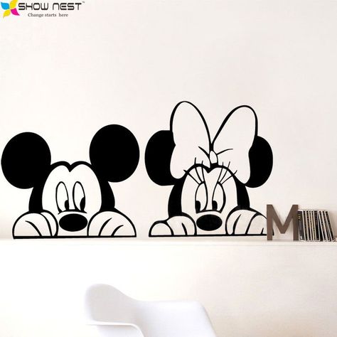 wall paint ideas, wall painting ideas creative, wall paint, wall paintings wall paint patterns Wall Painting Ideas Creative Cartoon, Cartoon Wall Painting Ideas, Switchboard Art, Minnie Mouse Wall Decals, Mickey Mouse Wall Decals, Wall Paint Ideas, Wall Painting Ideas Creative, Cartoon Wall Painting, Simple Wall Paintings