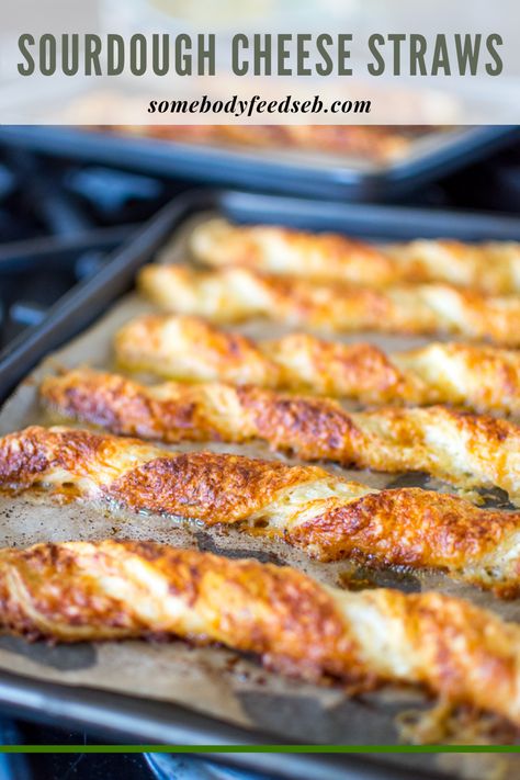 Sourdough Mozzarella Sticks, Sourdough Cheese Biscuits, Sourdough Cheese Straws, Sourdough Cheese Rolls, Sourdough Cheese Bread Recipe, Sourdough Pastry Dough, Sourdough Cheese Sticks, Sourdough Kids Snacks, Sourdough Discard Cheese Crackers