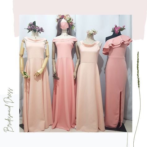 Peach Bridesmaid, Peach Bridesmaid Dresses, Dress Making, Bridesmaid Dresses, Dresses, Fabric