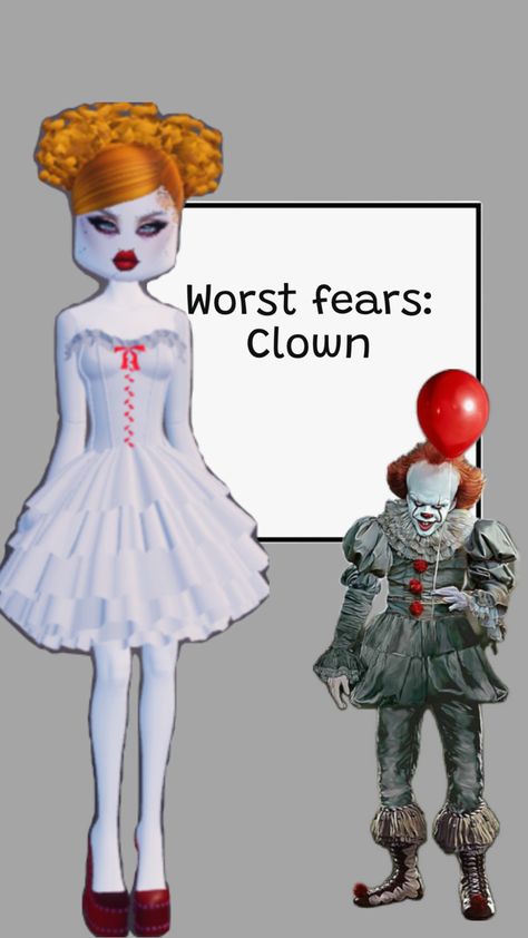 #clowns #it #phobias #scared #fears #dti