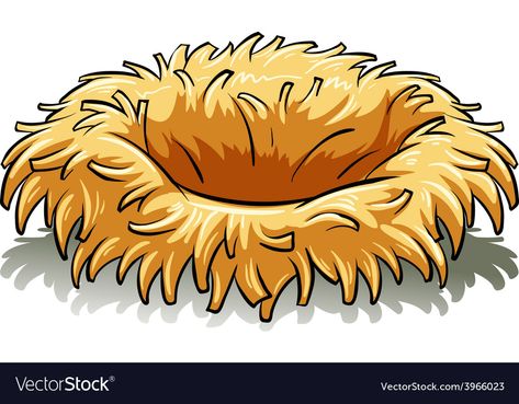 A birds nest Royalty Free Vector Image - VectorStock Bird Nests Art, Nest Art, Birds Nest, Wall Art Hanging, Art Style Inspiration, Tree Wall Art, Bird Nest, Tree Wall, Hanging Tapestry