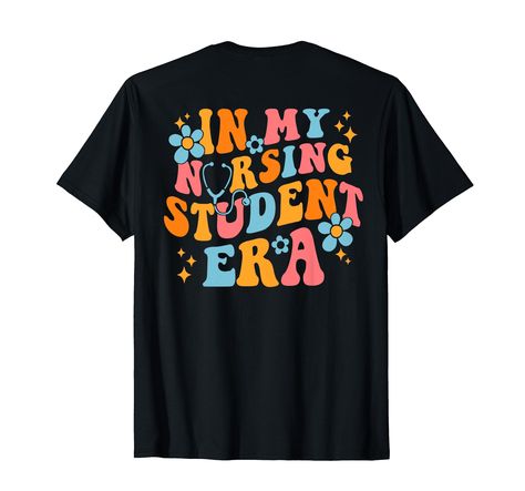 PRICES MAY VARY. Perfect t-shirt for the nurse, doctor, respiratory therapist, phlebotomist, occupational therapist, physical therapist, nurse practitioner, social worker. Anyone who works at a hospital.Makes a great gift for any hospital staff directly involved in patie Nurse, Medicine,Nursing, Nurse Life, Nurse Lovers, Nurse Shirt, National nurses week, Registered Nurse, Clinical Nurses, The ER trauma nurses RN, LPN, CNA, Nurse practitioners, Celebrate National Nurses Week, jobs, christmas Lig Nurse In Progress, Nursing School Student, Nursing Student Shirts, Nursing School Shirt, National Nurses Week, Clinical Nurse, Nursing School Shirts, Cna Nurse, Education Shirts