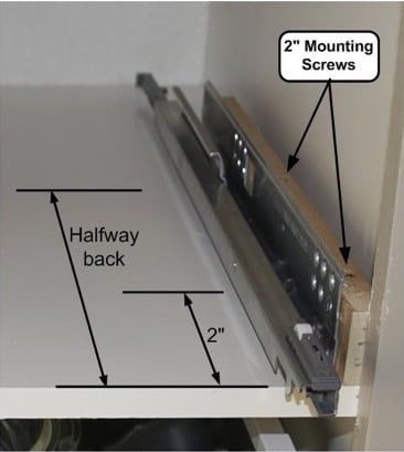 How-to: Install Drawer Pullouts in Kitchen Cabinets - IKEA Hackers Drawer Pullouts, Framed Kitchen Cabinets, Hackers Ikea, Cabinets Ikea, Ikea Drawers, Outdoor Kitchen Cabinets, Built In Cabinet, Ikea Hackers, Kitchen Cabinets Makeover