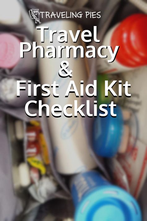 Travel Pharmacy Kit, Force Gurkha, Travel Medicine Kit, First Aid Kit Checklist, Travel Medicine, Flight Tips, Medicine Kit, Travel Smart, Gas Relief