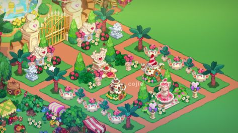 Cookie Run Entrance Ideas, Crk Hollyberry Kingdom Ideas, Crk Kingdom Entrance, Crk Layout Ideas Entrance, Hollyberry Cookie Run Kingdom Layout, Cookie Run Kingdom Entrance Ideas, Cookie Run Kingdom Entrance, Crk Entrance Layout, Crk Kingdom Layout Ideas Entrance