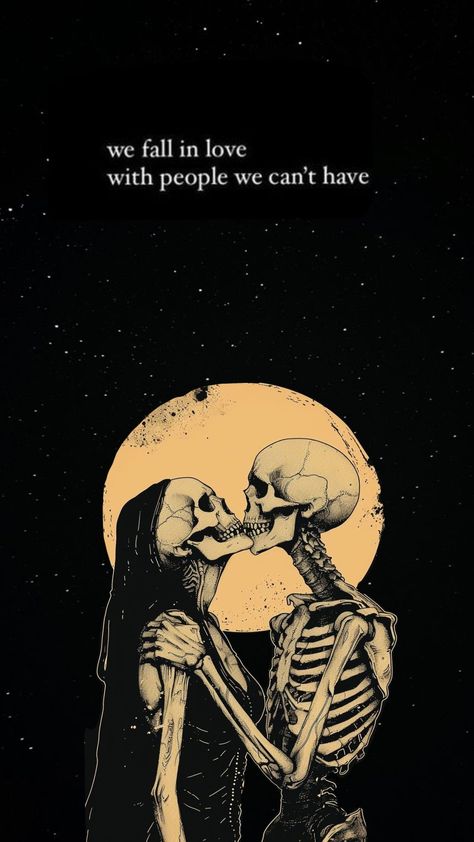 Skeleton Love Aesthetic, Skeleton Love, Love Aesthetic, We Fall In Love, Falling In Love, Skeleton, Phone Wallpaper, Hobbies