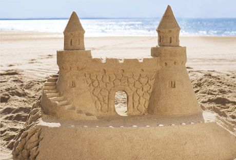 beautifully finished sandcastle on beach with seashell Castle On The Beach, Beach Sand Castles, Beach Sand Art, Beach Photos Friends, Photos Black And White, Photos Bff, Kids Sand, Beach Pictures Friends, Friend Pictures Poses