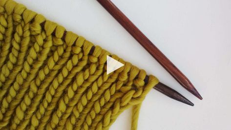 Ribbing Knitting, Continental Knitting, Twisted Rib Stitch, Rectangle Shawls, Wool And The Gang, Rib Stitch, Knitting Kit, Knitting Blogs, Yarn Store