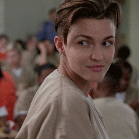 Shot Hair, Shot Hair Styles, Orange Is The New, Orange Is The New Black, Ruby Rose, Hair Styling, New Black, Short Hair, Ruby