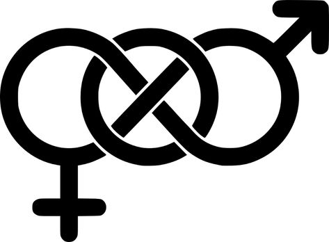 Bisexual Logo - Free vector graphic on Pixabay Bisexual Symbol, Pediatric Surgery, Emotionally Unstable, Symbolic Tattoos, Personality Disorder, Gender Identity, Data Science, Beauty Care, Stock Images Free