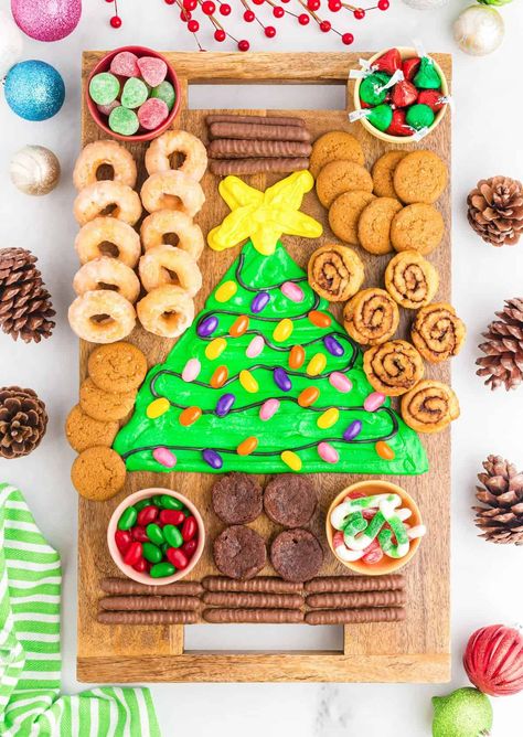 Buttercream Boards, Frosting Board, Buttercream Board, Dips Sweet, Mini Cinnamon Buns, Christmas Charcuterie Board Ideas, The Best Buttercream Frosting, Butter Boards, Dessert Boards