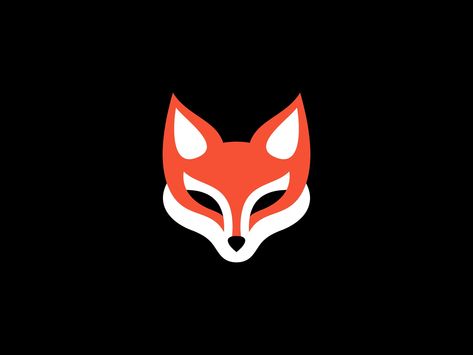 Fox Logo by Lucian Radu on Dribbble Fox Icon, Fox Logo Design, Monkey Puppet, Lion Mask, Fox Logo, Logos Ideas, Logo Brand Identity, Wolf Moon, In Logo